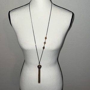 Chicos tassel necklace
